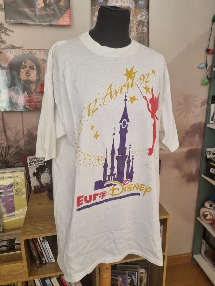 T-shirt Vintage 12 avril 1992 Eurodisney - photo numéro 2