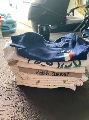 Lot body manches courtes