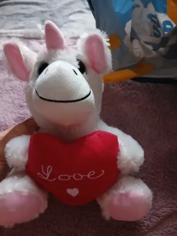 Peluche licorne