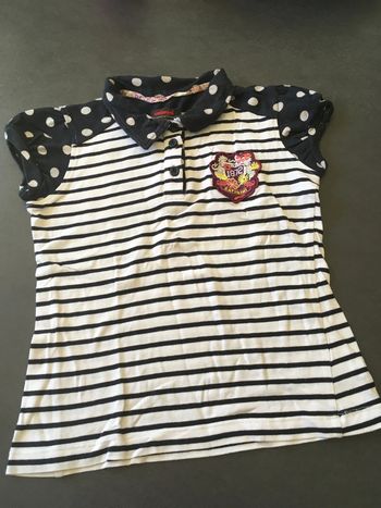 Catimini haut polo vêtement fille enfant taille 8 ans