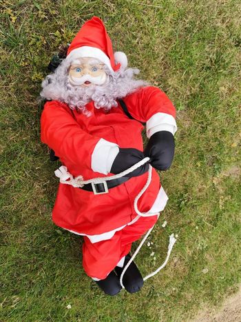 Père noël a suspendre 90 cm