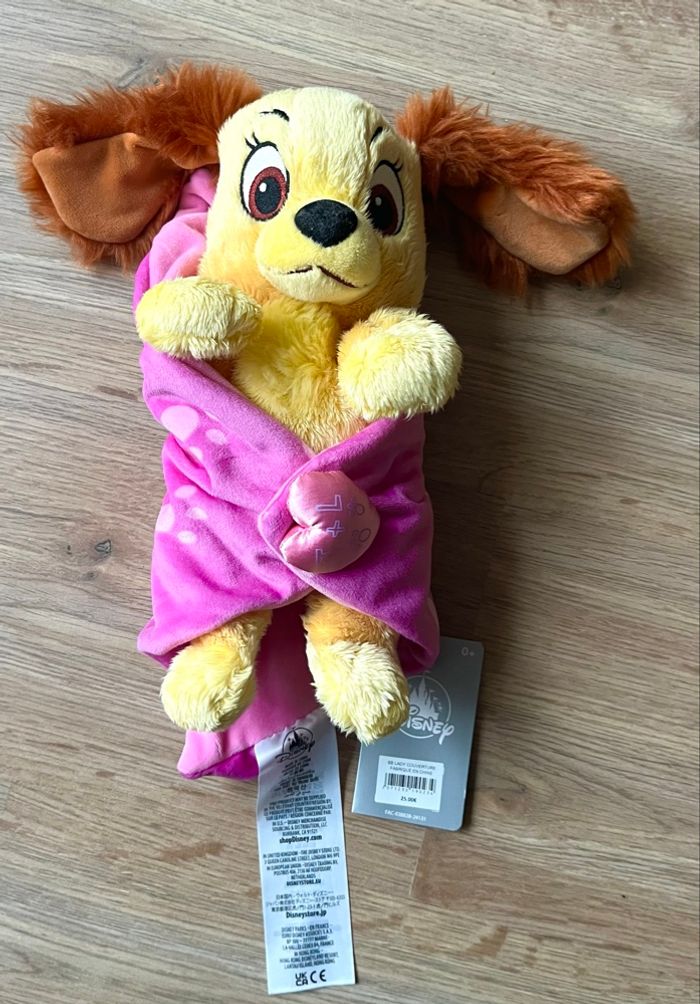 Peluche Lady de la belle et le clochard - photo numéro 3