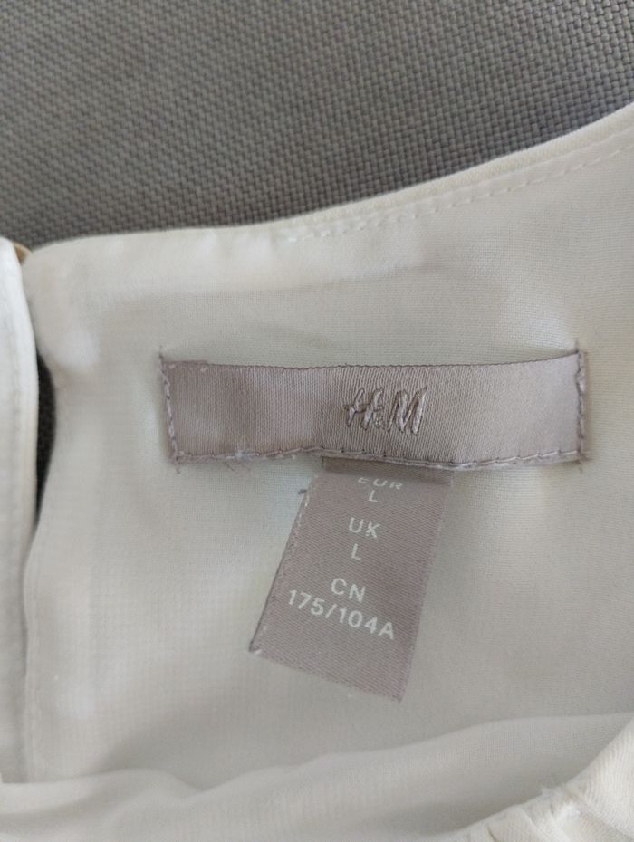 Blouse femme manches ballon taille L H&M - photo numéro 4