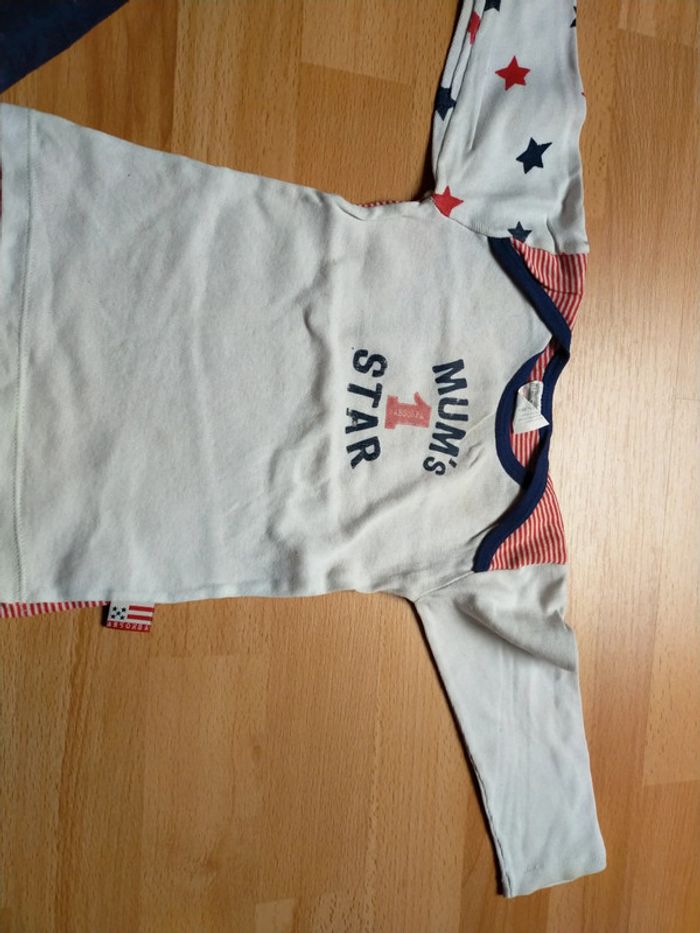Lot 2 t-shirts absorba 18 mois - photo numéro 4