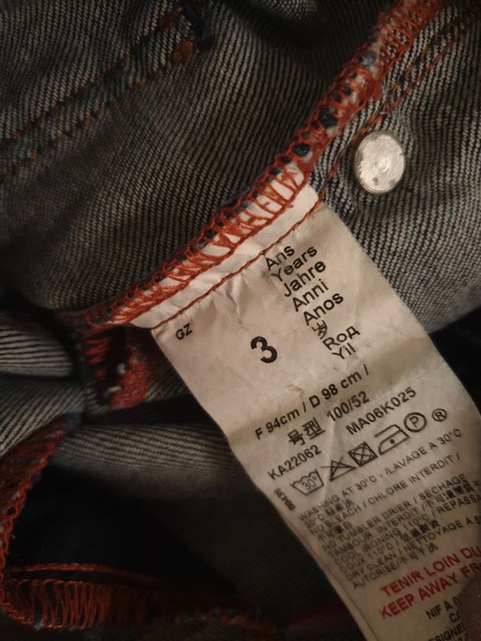 Kenzo jeans 3 ans - photo numéro 8