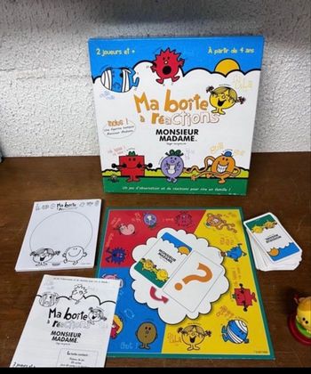 Ma boîte à réaction Mr Mme