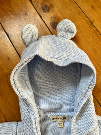 Gilet laine GRAINE DE BLÉ