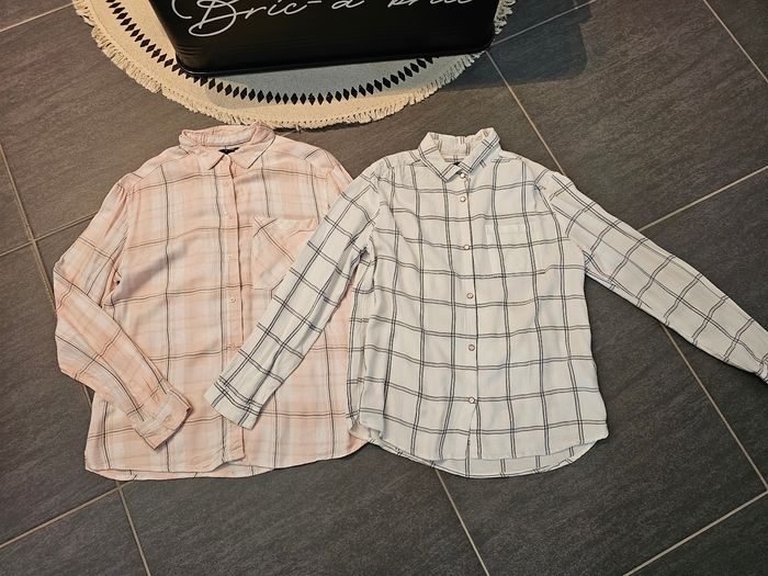 Deux chemises fille kiabi 12 ans
