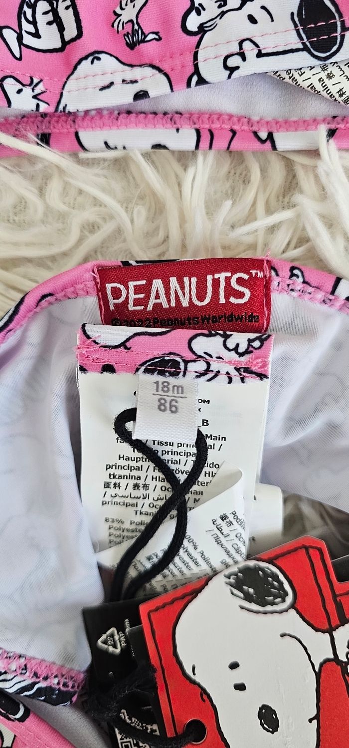 Maillot de bain fille snoopy neufs - photo numéro 5