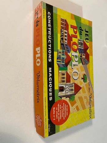 Jeu du Ploplo Volumetrix jeu Vintage
