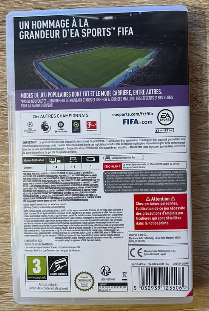 Jeu FIFA 21 Switch - photo numéro 2