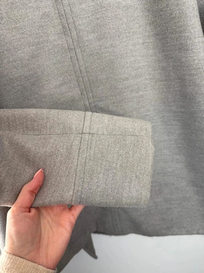 Manteau caban Kiabi gris femme taille 44 parfait état - photo numéro 5