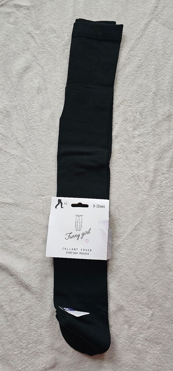 Collant chaud polaire fille 8-10 ans – Funny Girl - photo numéro 3