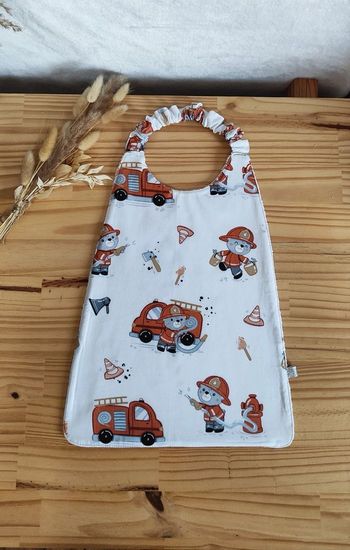 Bavoir élastique pompiers 