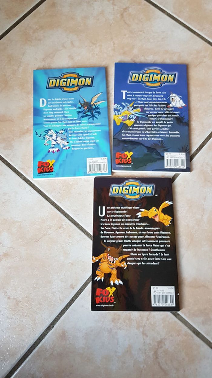 Lot de livres Digimon - photo numéro 2
