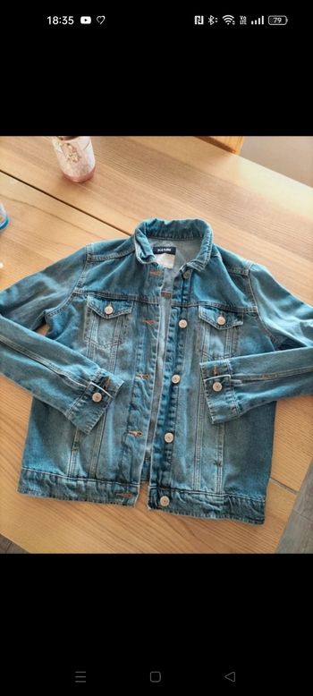 Veste en jeans fille