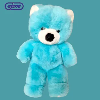 Ours en peluche vintage bleu de AJENA
