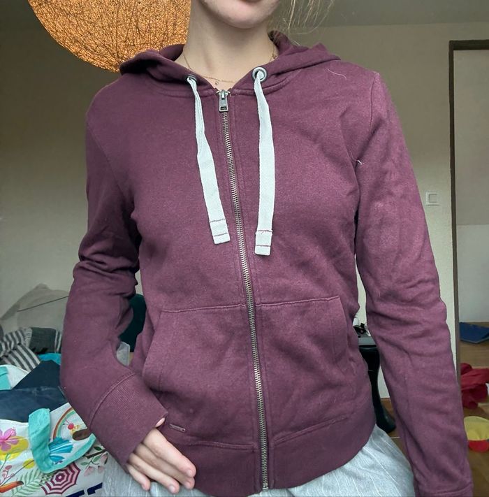 Gilet bordeaux