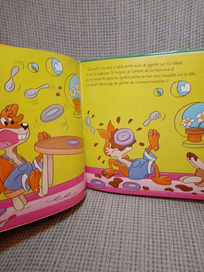 Apprends à bien te tenir à table - Collection savoir vivre / Ed. Caramel - photo numéro 8