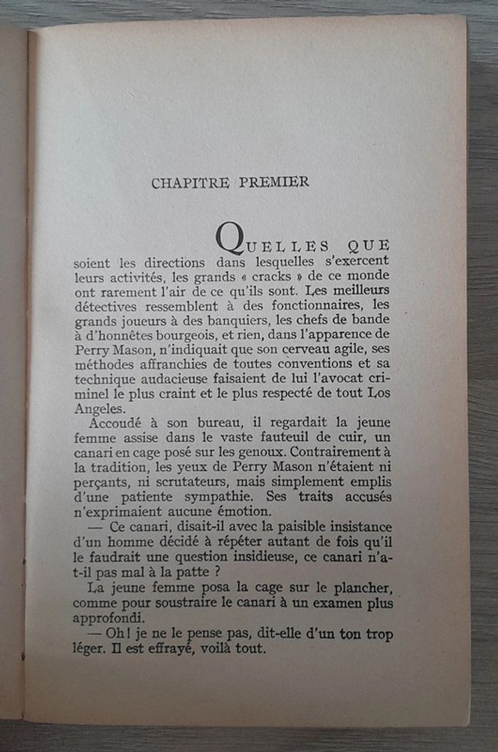 Le canari boiteux erle stanley gardner - photo numéro 3