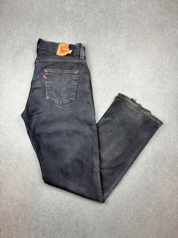 Jean pantalon coupe droite 506 levis noir W33 L32