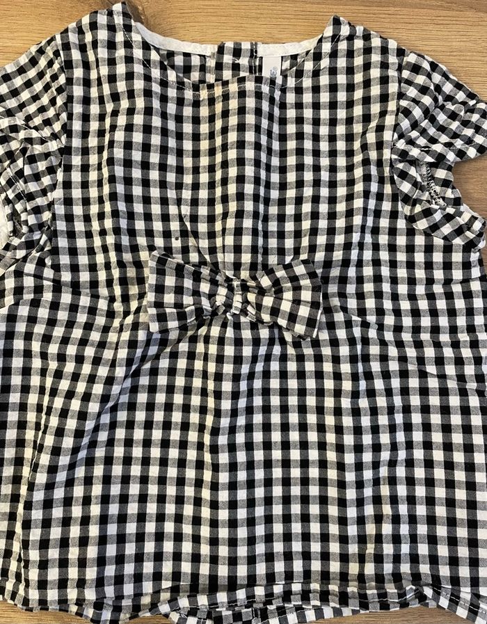 Chemise Blouse à Carreaux Fille Taille 3 ans Idexe - photo numéro 5
