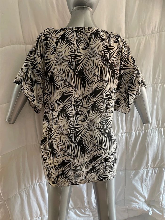 t-shirt H&m noir taille 48 - photo numéro 2