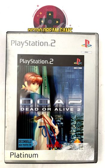 Dead or alive 2 platinum pour PS2