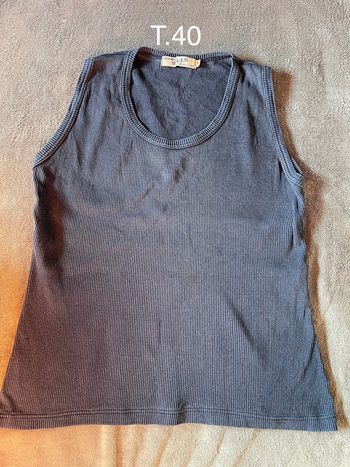 Top côtelé Taille 40