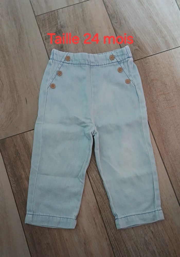 Jeans souple 24 mois
