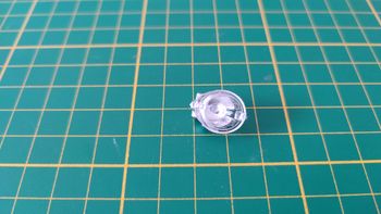 Phare avant pièce détachée miniature Bburago burago Porsche 911 Carrera 1993 rouge 1/18 1/18e 1/18èm