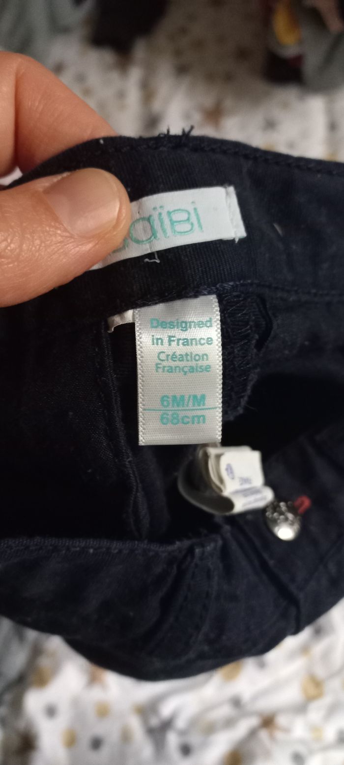 Pantalon Okaidi 6 mois - photo numéro 3