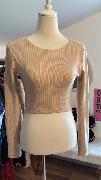 Top Zara beige T40
