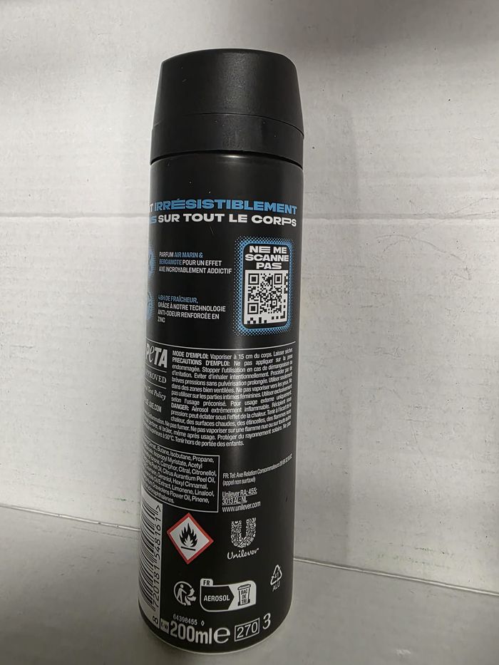 Déodorant AXE 200ml  Alaska - photo numéro 4