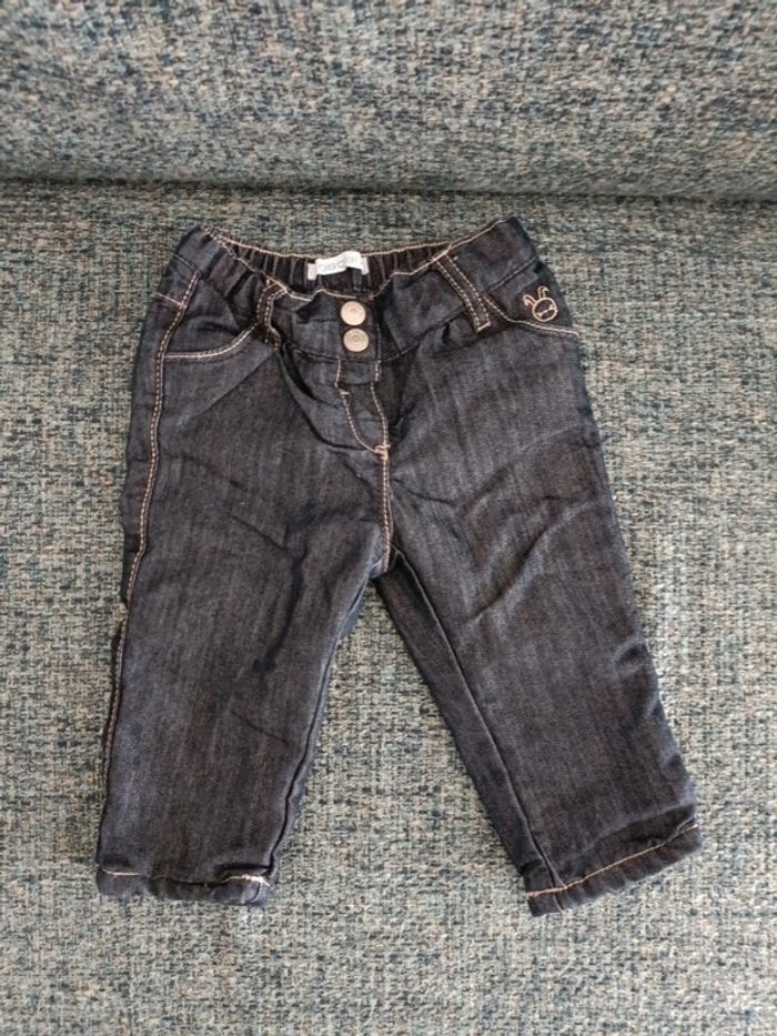 Pantalon jean obaibi 6 mois neuf