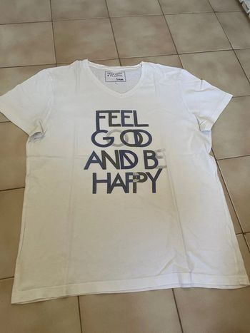 T-shirt blanc Jules taille L