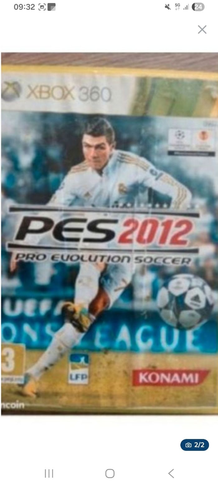 Pes 2011/ 2012 xbox 360 - photo numéro 2