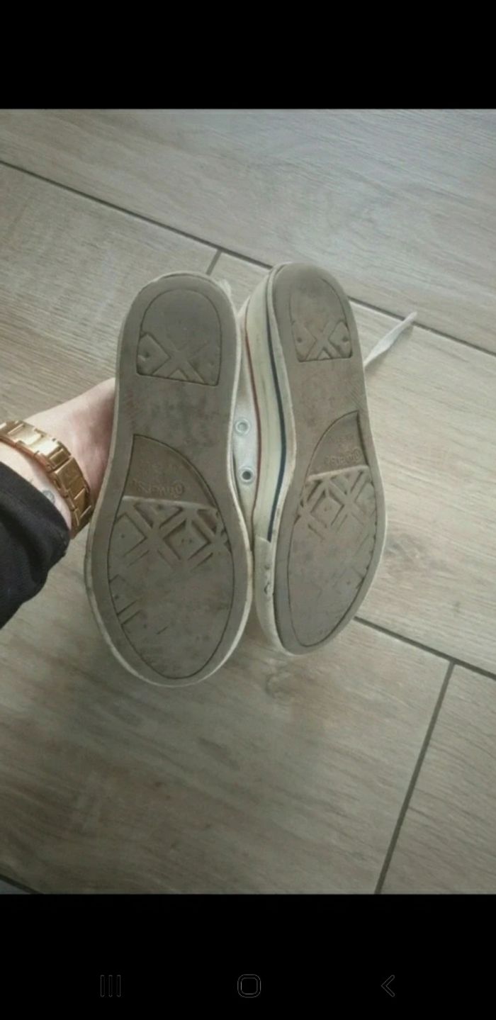 Baskets blanches converses all star 32 - photo numéro 4