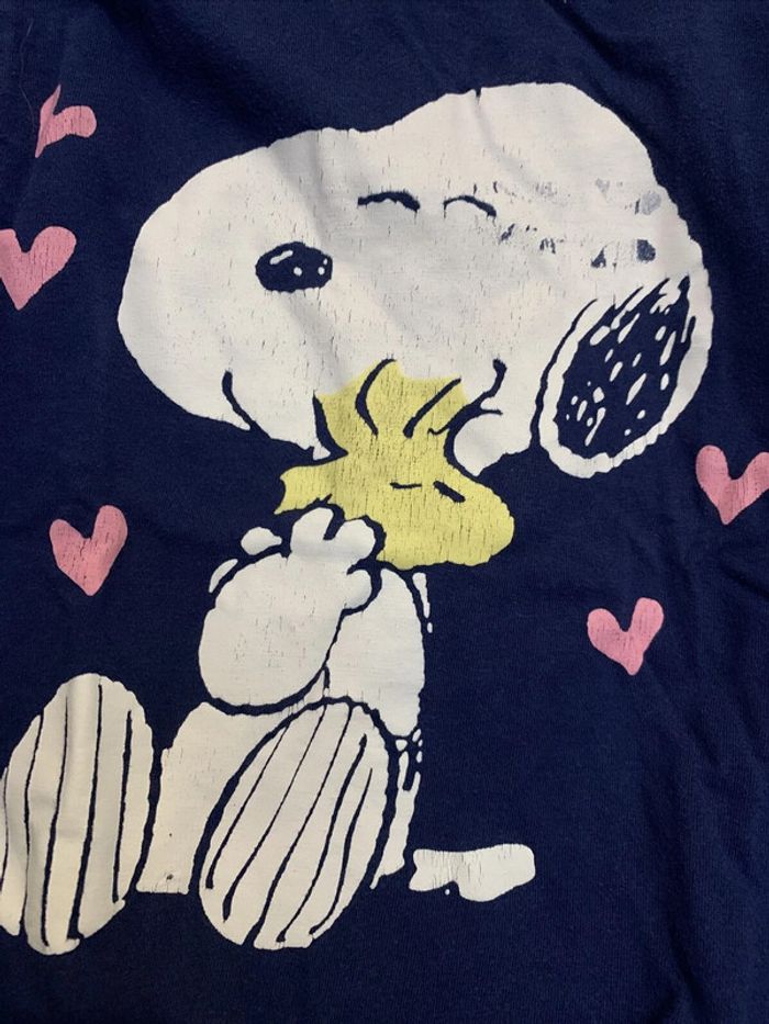 Haut Tshirt manches longues Snoopy Peanuts 2021 T3-4 ans - photo numéro 2