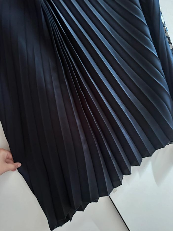 Jupe plissée bleu - photo numéro 4
