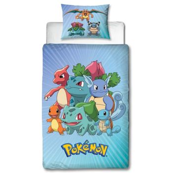 Housse de couette + Taie Pokémon - NEUF