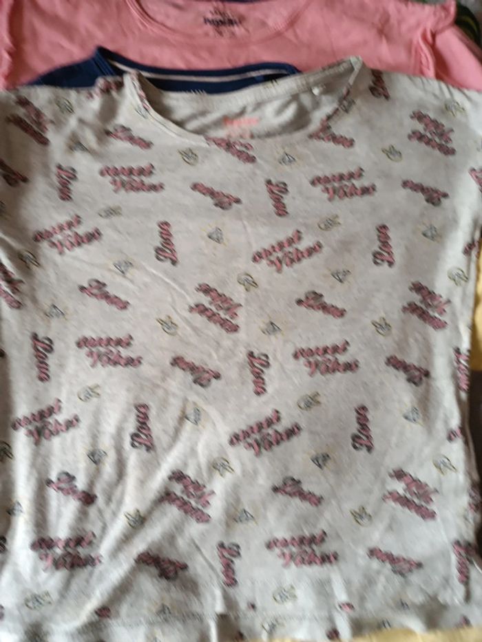 Lot de 4 tee-shirts manches longues 4/6 ans 110/116 - photo numéro 3