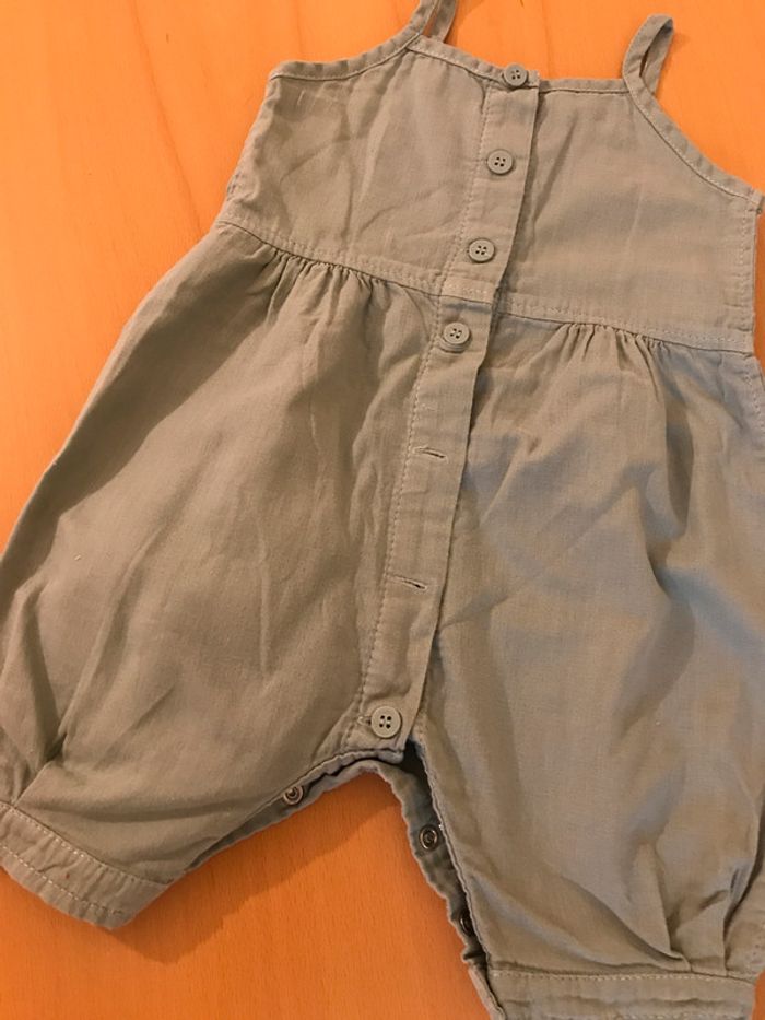 Combinaison à bretelles verte - photo numéro 2