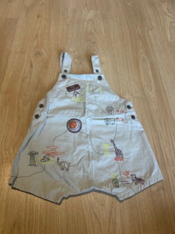 Salopette short DPAM 24 mois