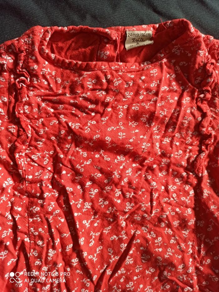 Blouse rouge - photo numéro 2