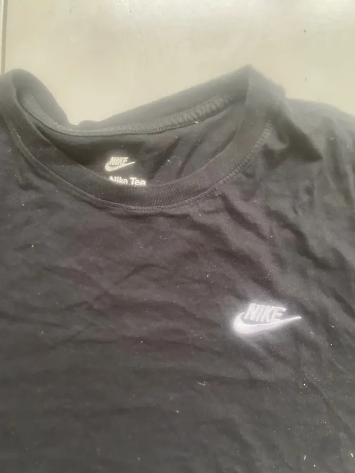 Tee shirt manches courtes Nike L Noir - photo numéro 2