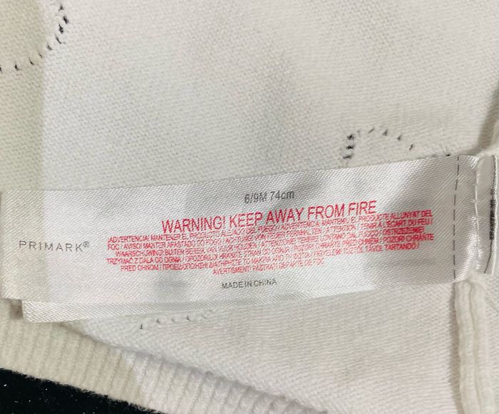 Gilet Blanche fille taille 12 mois Primark - photo numéro 5