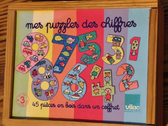 Lot de 4 Puzzles en Bois pour Enfants - photo numéro 10
