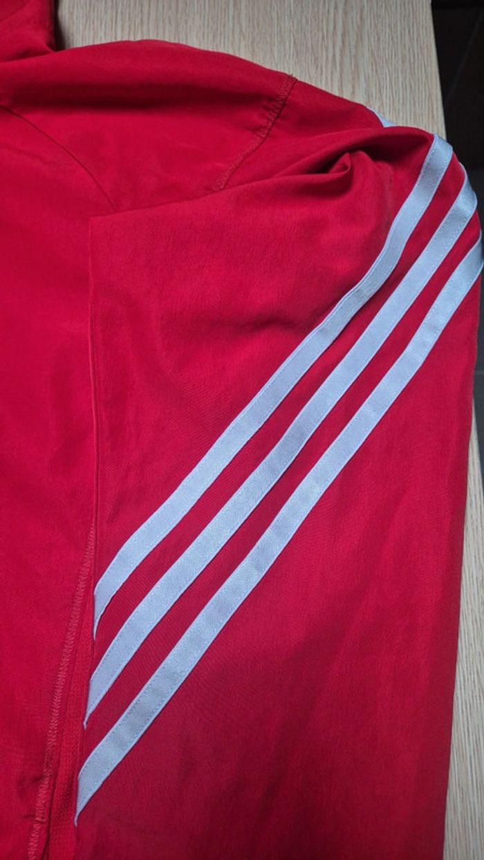 Veste Adidas zippée climat 365 rouge - photo numéro 3