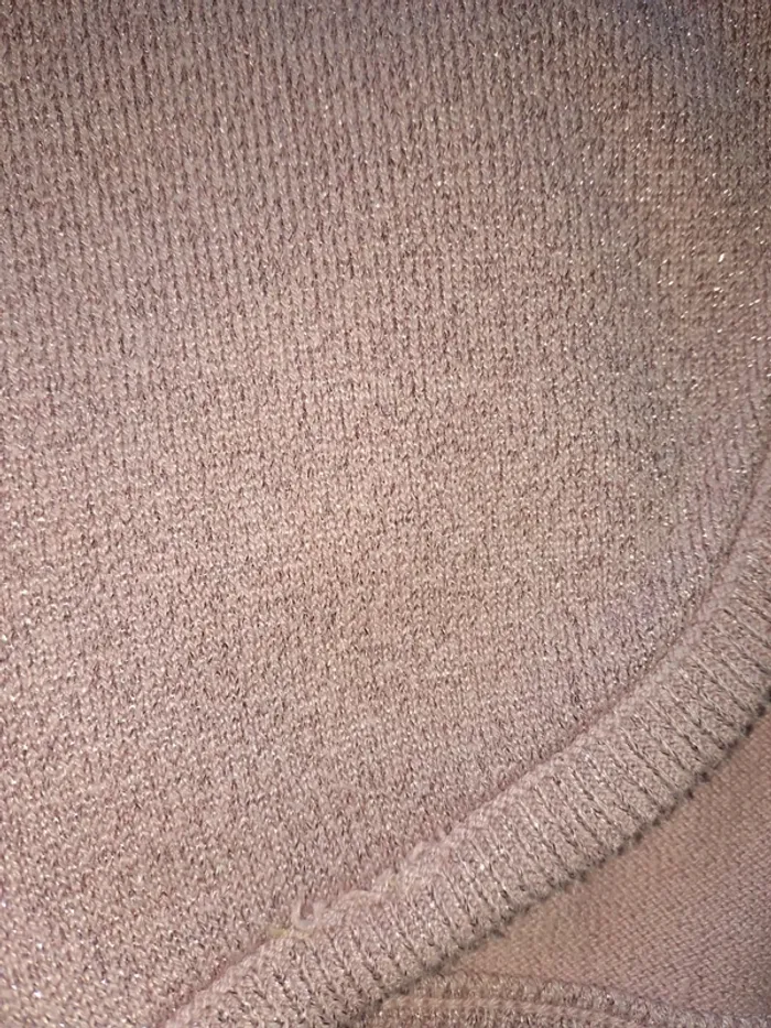 Superbe gilet fille comme neuf rose à paillettes tbe NKY 10 ans - photo numéro 7